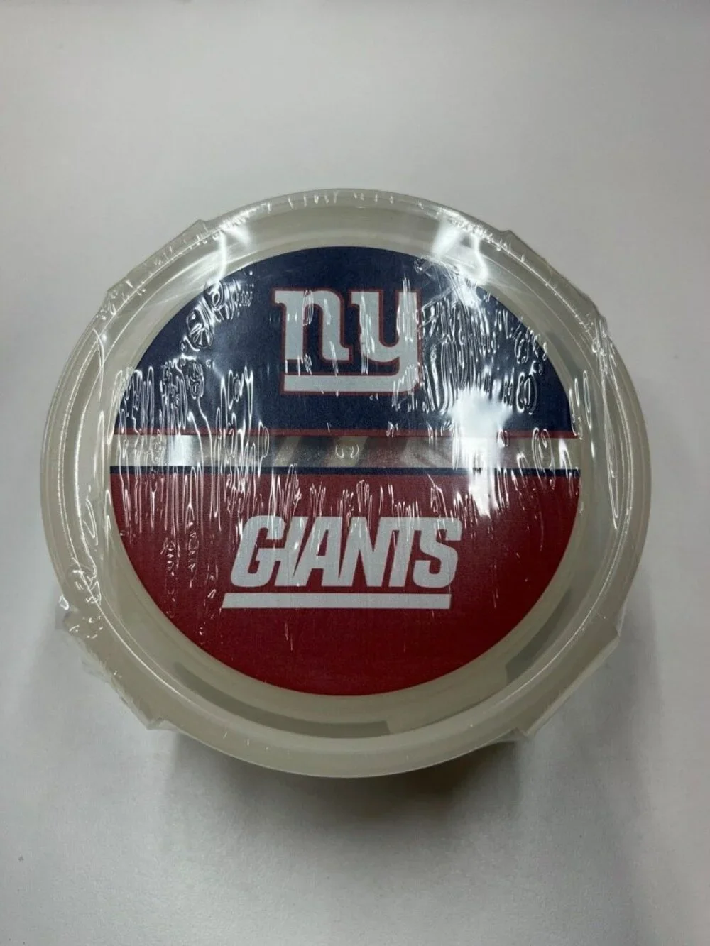 New York Giants 4-Pack Food Containers with Locking Lids - Tailgating & Parties